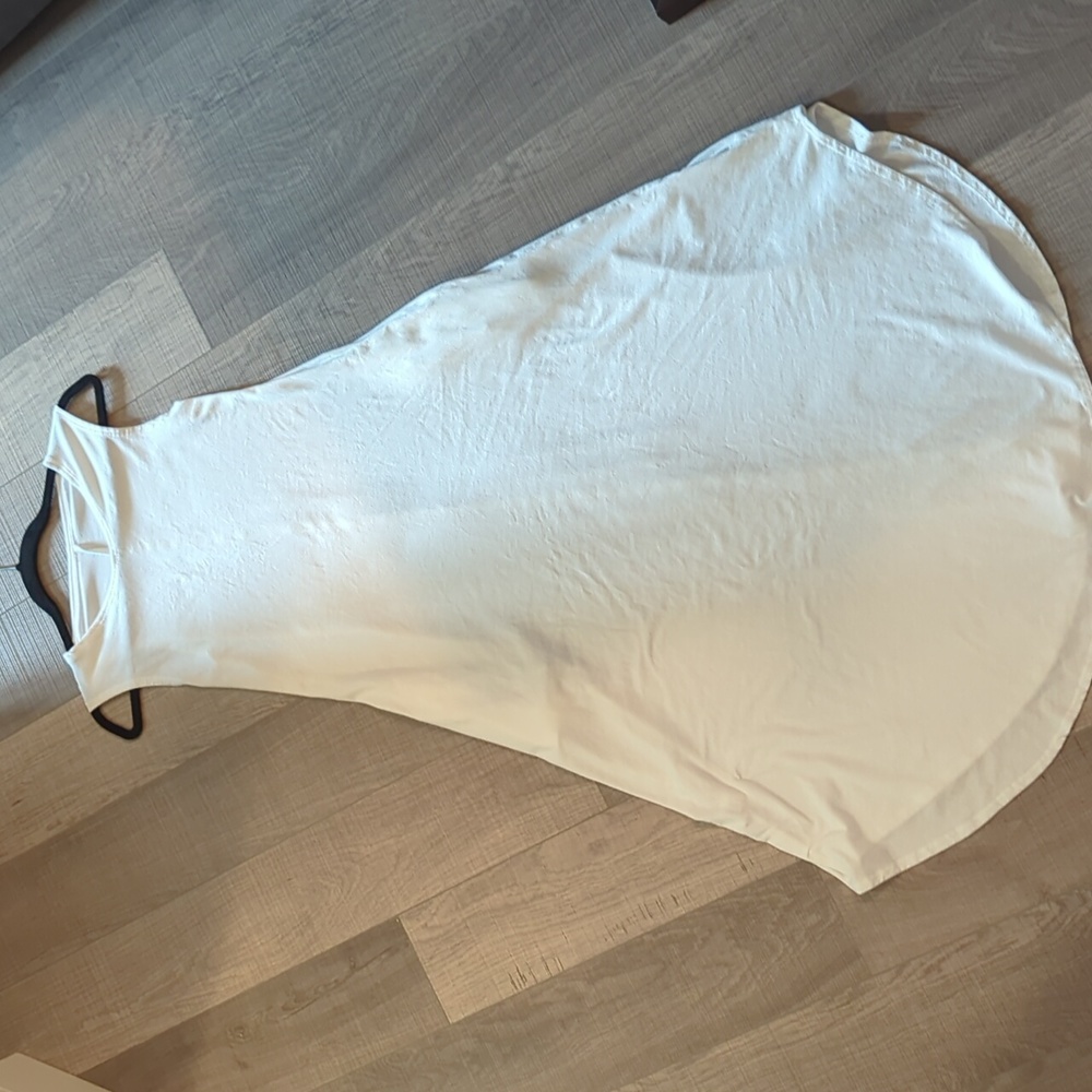 EMK maxi tank dress white XS